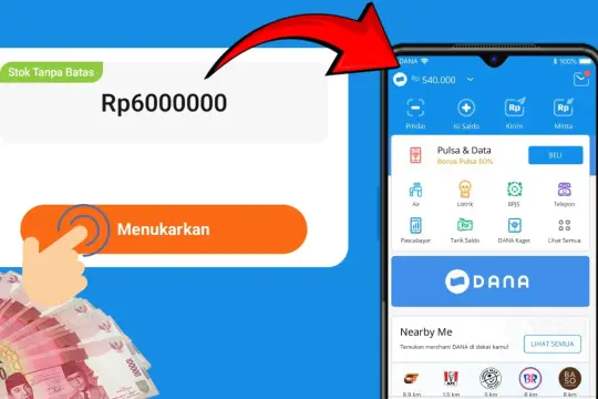 7 Daftar APK Penghasil Uang DANA Gratis Tercepat 2025