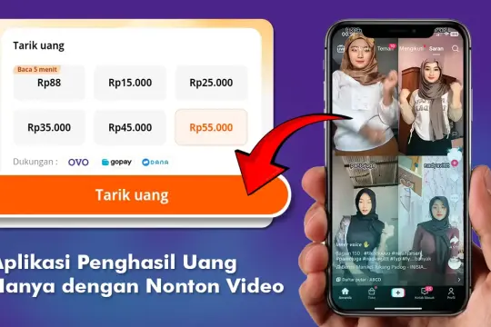 10 Aplikasi Penghasil Uang Mudah Hanya dengan Nonton Video