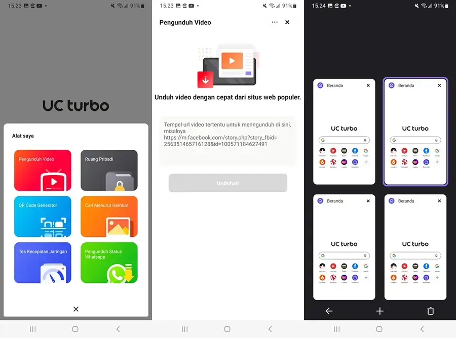 Fitur UC Turbo