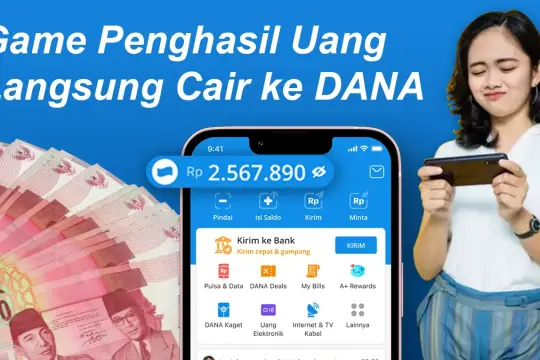 7 Game Penghasil Uang Tanpa Deposit Langsung Cair ke DANA