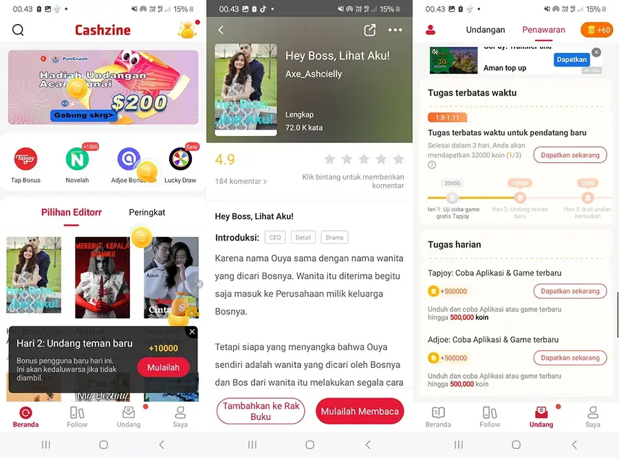 Review Cashzine