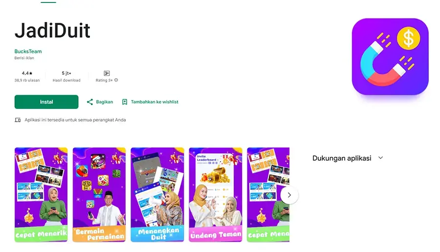 JadiDuit APK Apakah Aman dan Terbukti Membayar? Cek Faktanya Disini