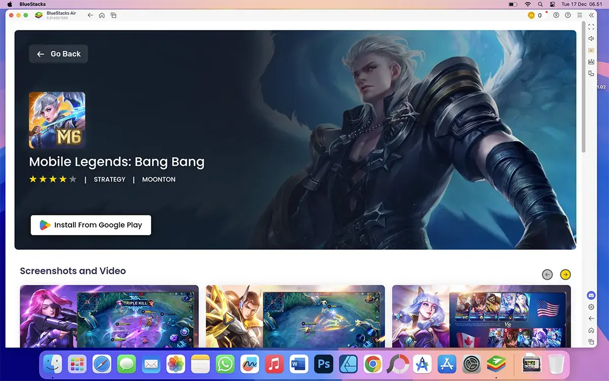 BlueStacks Air Jadi Solusi Praktis Cara Bermain Mobile Legends di MacOS