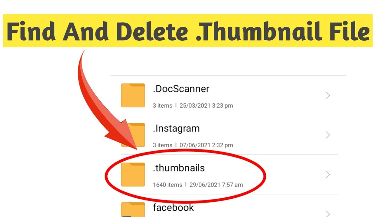 Cara Melihat Folder Thumbnails yang Tersembunyi (Foto: i.ytimg.com)