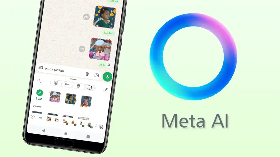 Begini Cara Membuat Stiker WhatsApp Menggunakan Fitur Meta AI