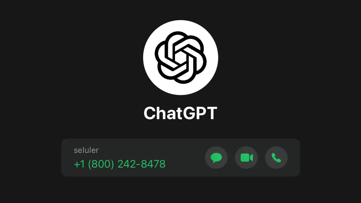 Nomor WhatsApp ChatGPT dan Cara Menggunakannya