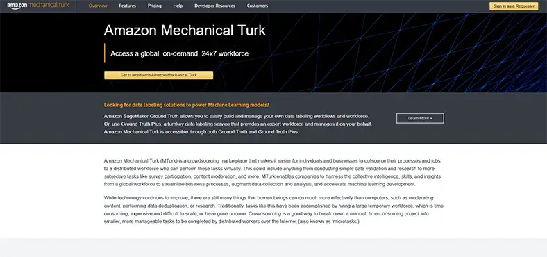 Amazon Mechanical Turk