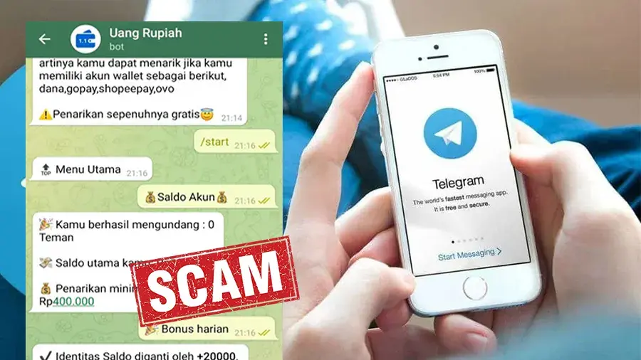 Bot Telegram Scam
