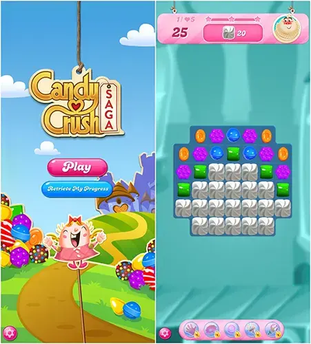 candy crush saga game puzzle legendaris