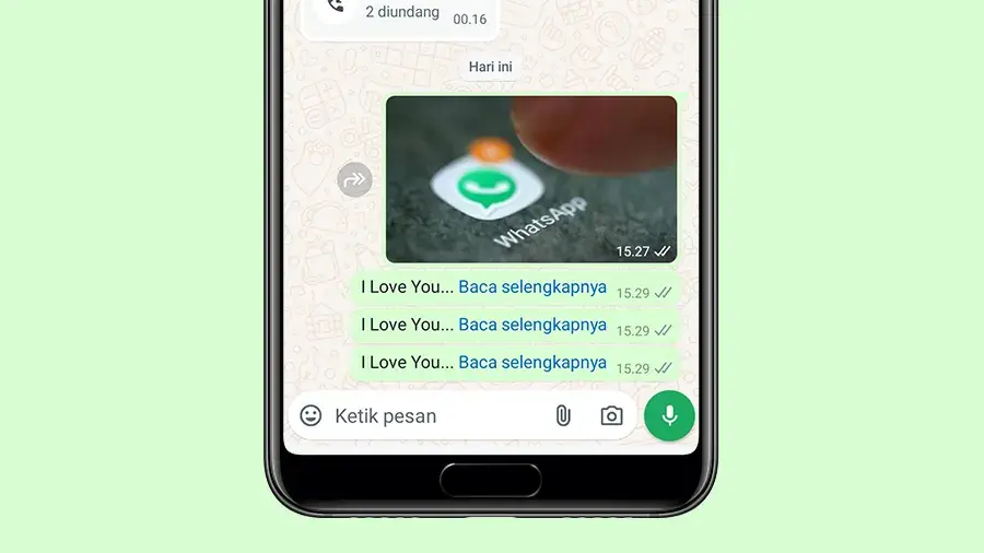 Cara Membuat Tulisan Baca Selengkapnya di WA Tanpa Aplikasi