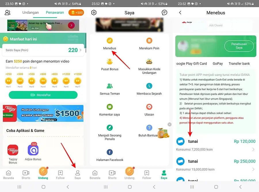 Cara Menarik Uang dari Novelah