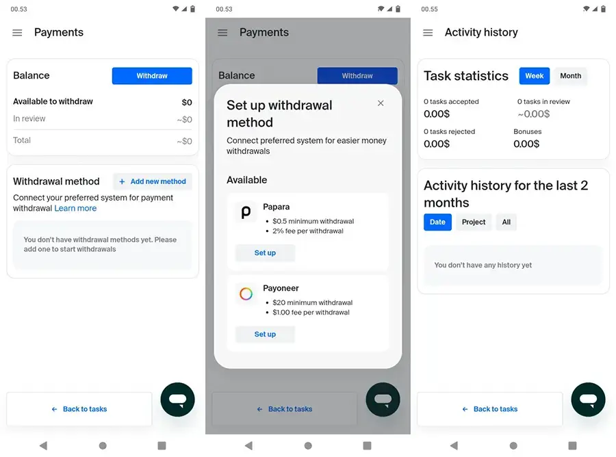 Cara Mencairkan Uang dari Toloka