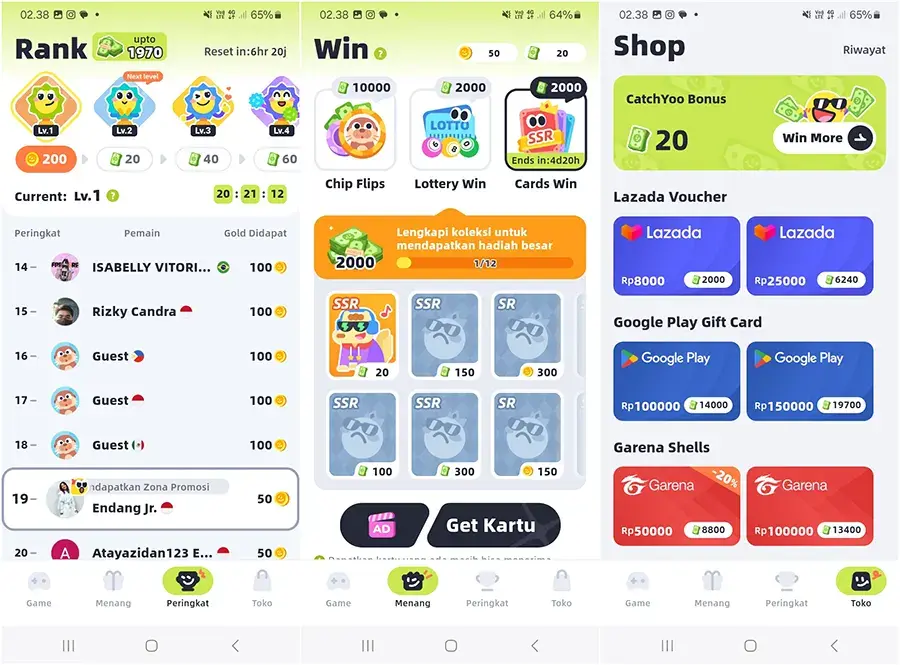 Cara Menggunakan CatchYoo