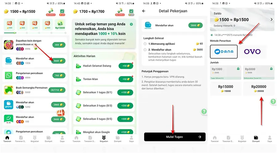 Cara Menghasilkan Uang dari EarnBay