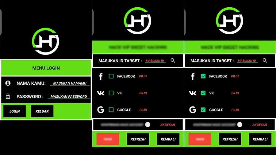 Emzet Dark VIP Versi Lama dan Baru