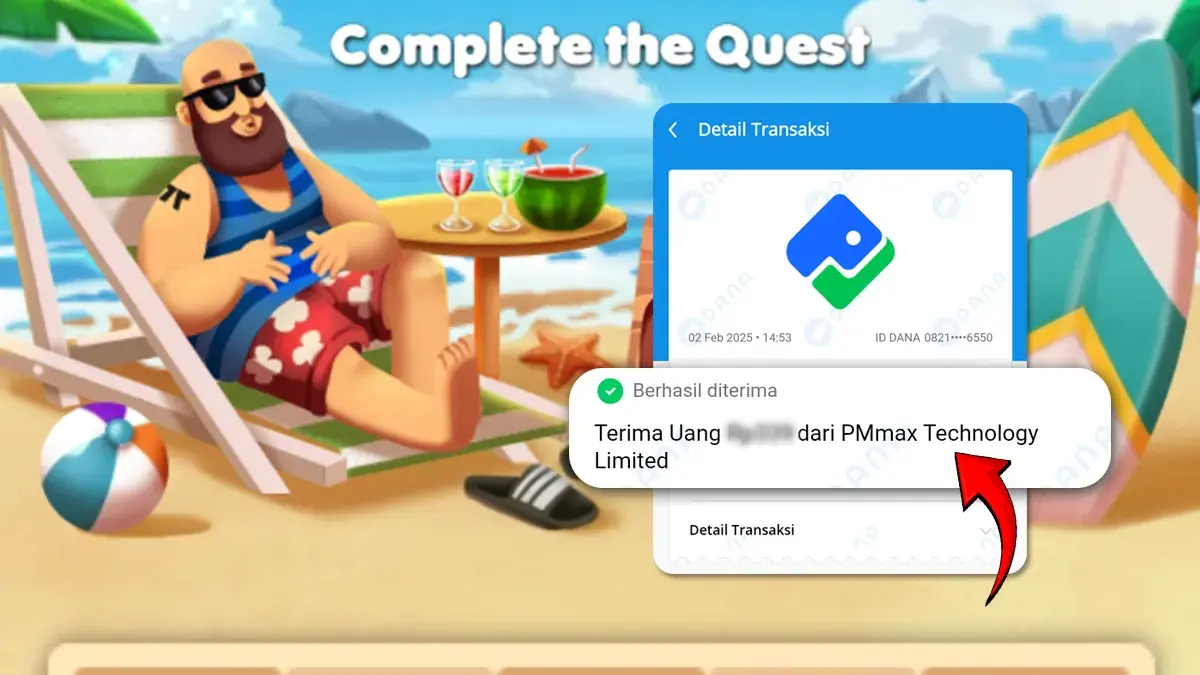 game penghasil uang dana dari pmmax technology limited