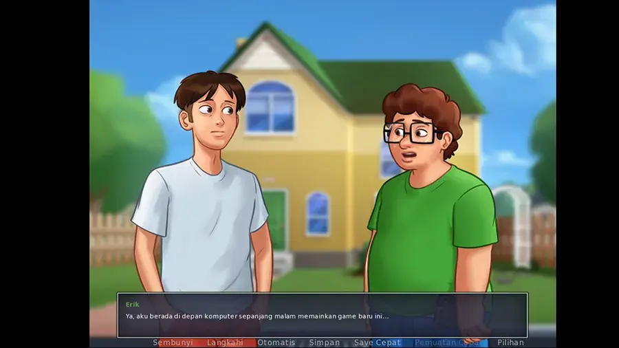 Gameplay Summertime Saga Bahasa Indonesia