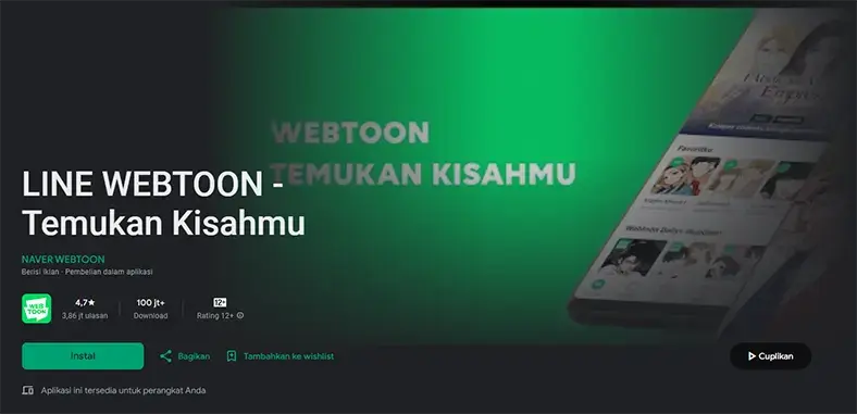 line webtoon