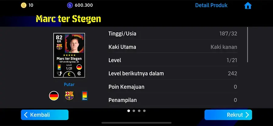 Marc ter Steger eFootball 2025