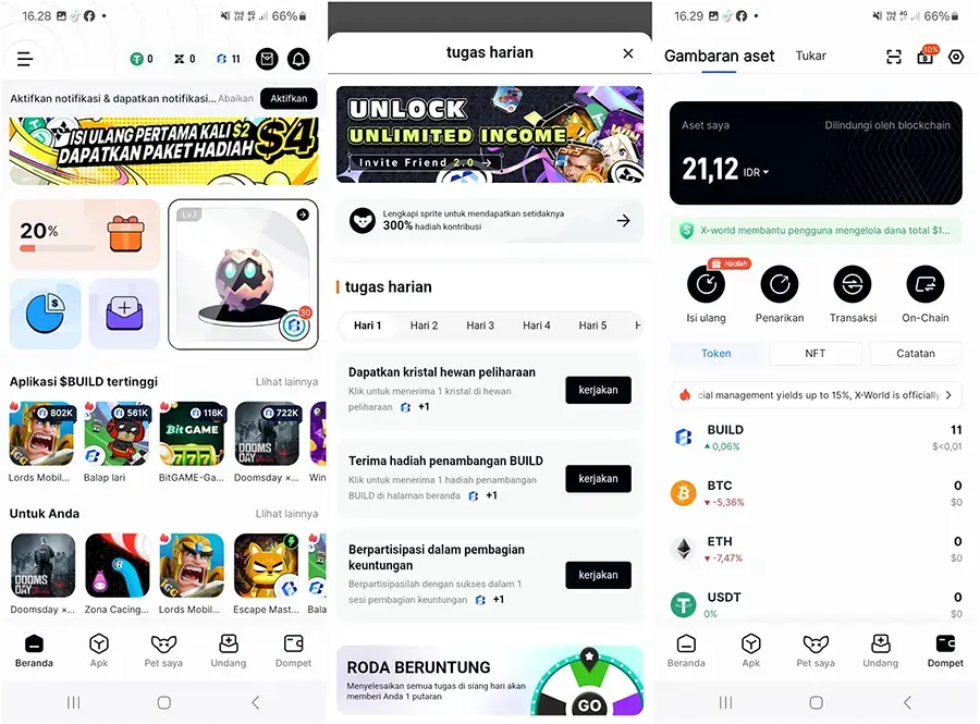 mengenal xworld aplikasi penghasil uang