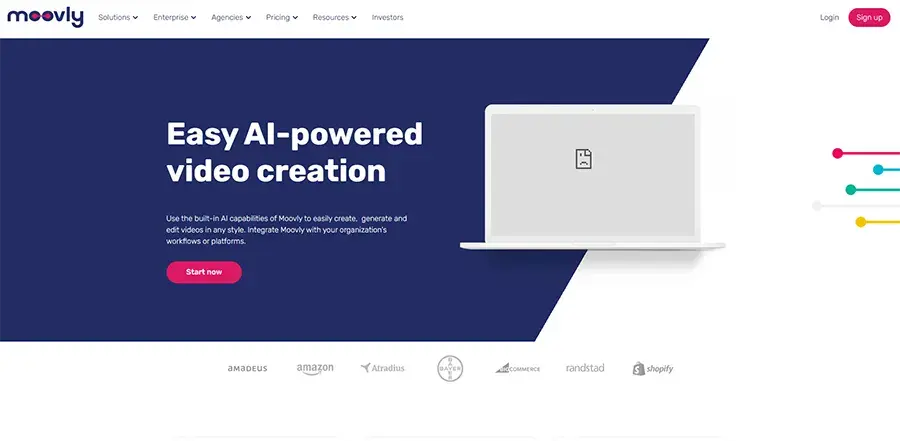Moovly Platform AI Pembuat Video Animasi Otomatis