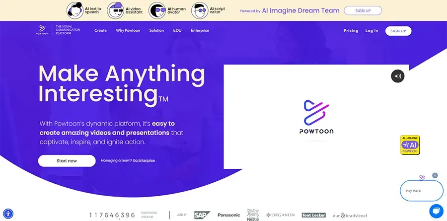 Powtoon AI Pembuat Video Animasi Gratis Terbaik