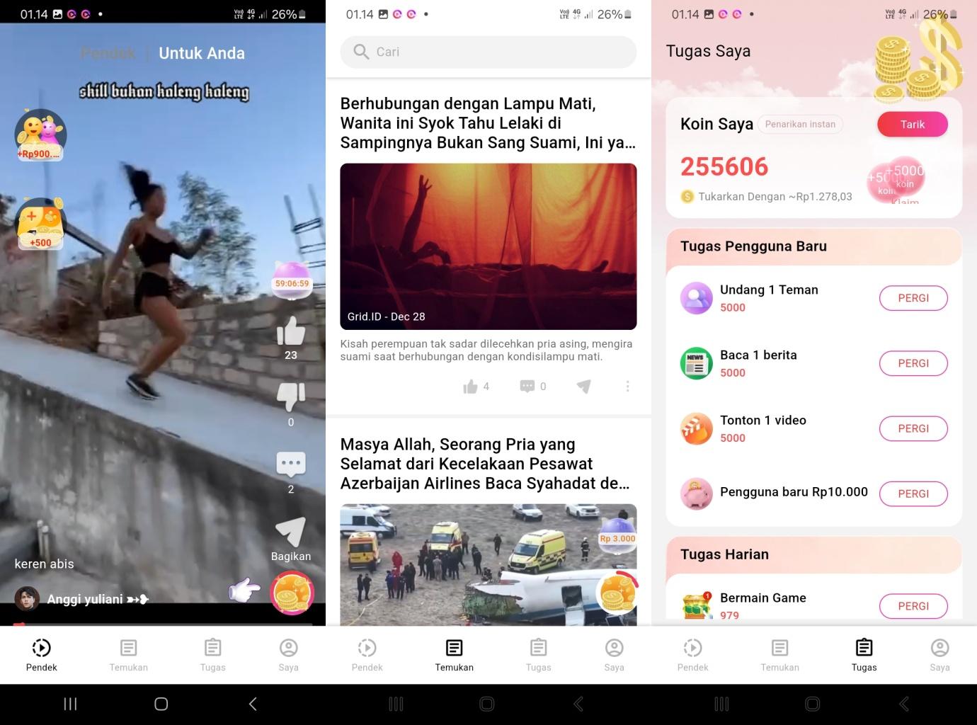 Review Glimmer Apk Penghasil Uang