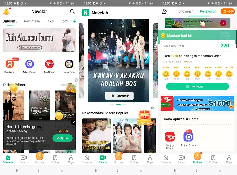 Review Novelah Aplikasi Penghasil Uang