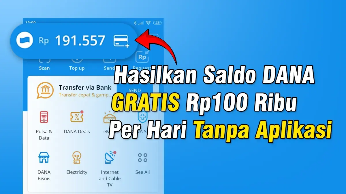 saldo dana gratis