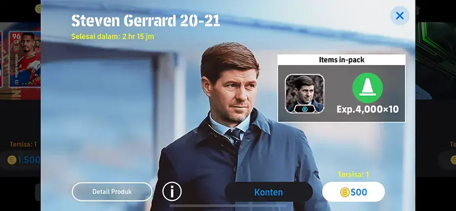 Steven Gerrard Manager eFootball 2025