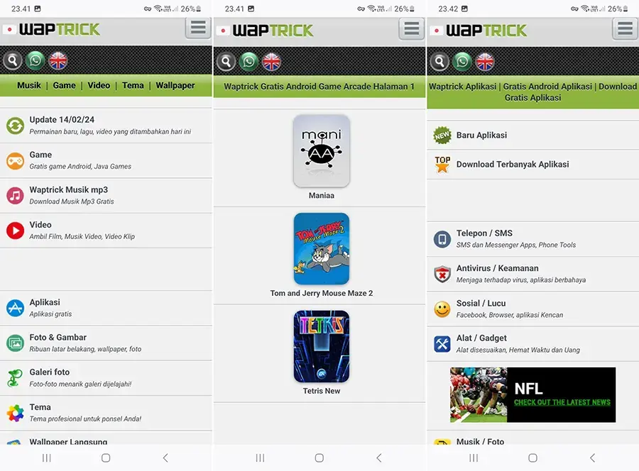 Tampilan-Beranda-Waptrick-Versi-Lama