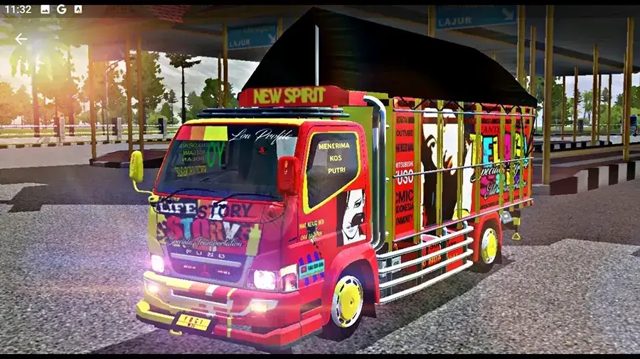 Truck Simulator Lintas Jawa