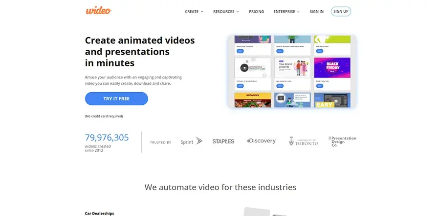 Wideo Pembuat Animasi Video