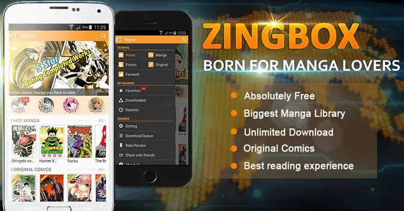 ZingBox Manga