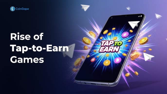 Dari Mana Sumber Uang Game Tap-to-Earn (Foto: Youtube/Coingape TV)