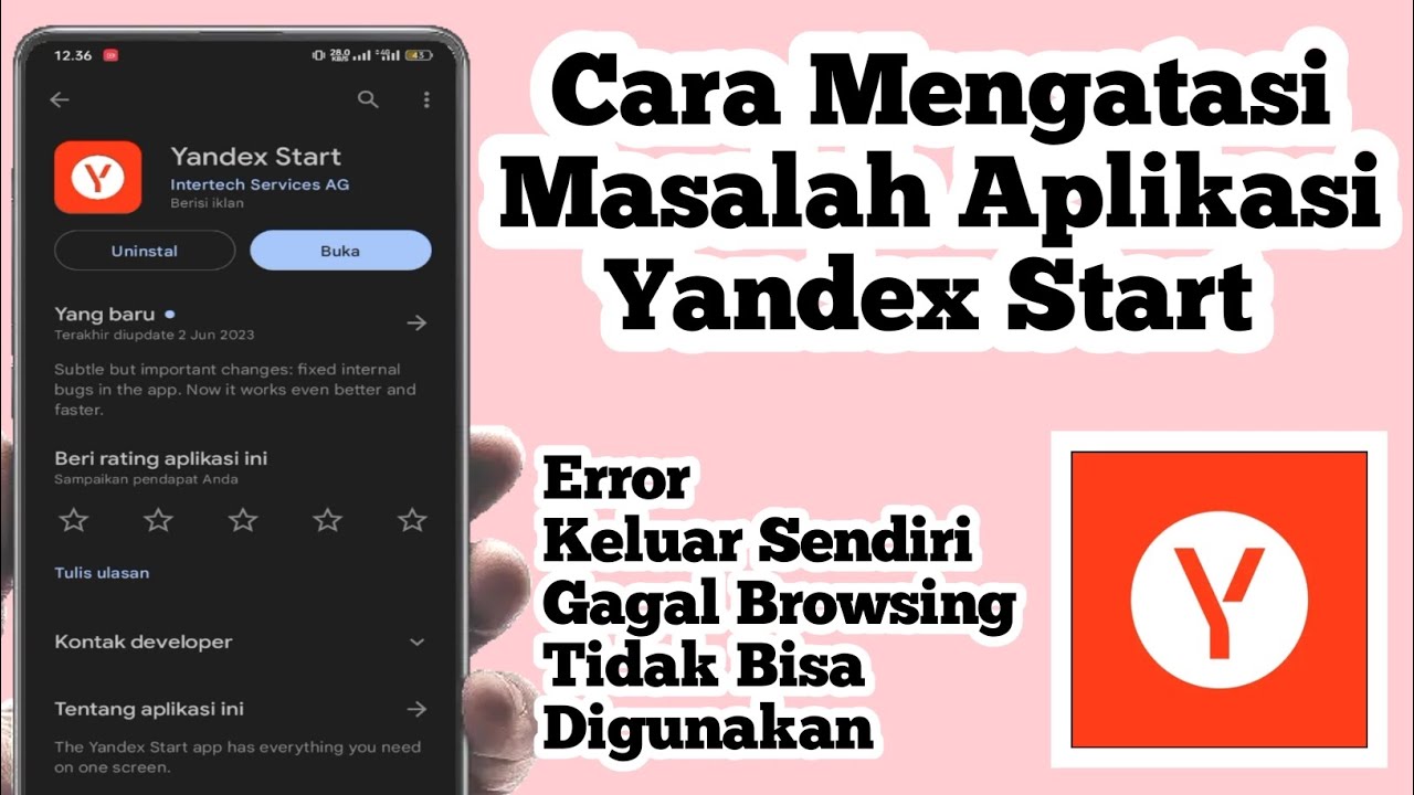 Kenapa Yandex Browser Sering Keluar Sendiri? Ini Cara Mengatasinya