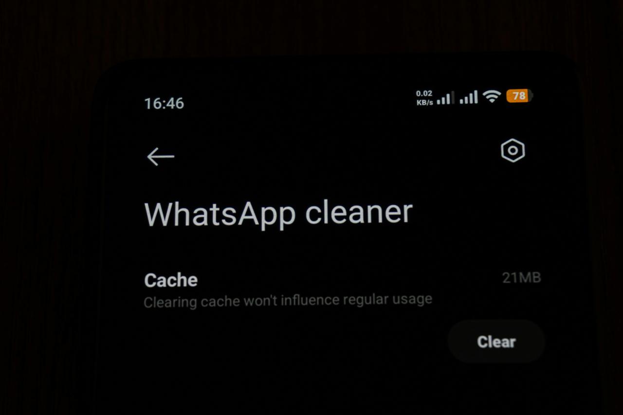 Hapus Cache