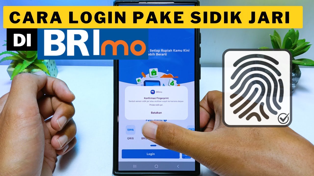 How to Login to Brimo with Fingerprint