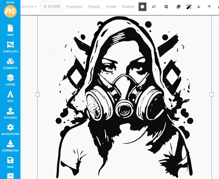 Stencil Maker from Photo - MockoFUN