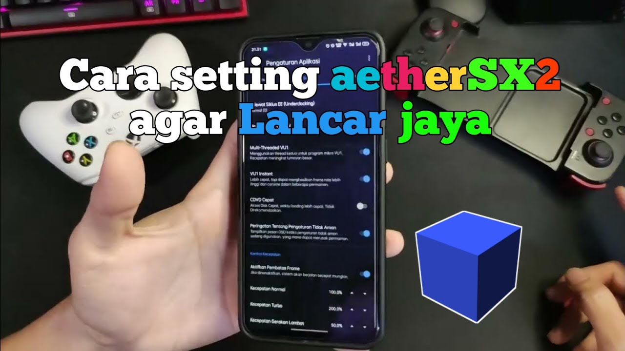 Setting AetherSX2 Lancar RAM 3GB Android, Anti Lag!