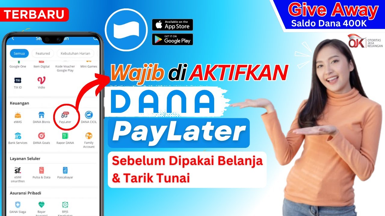 Dana PayLater - Cara Mengaktifkan Dana Paylater di Aplikasi DANA | Cara Pinjam Uang Dana PayLater