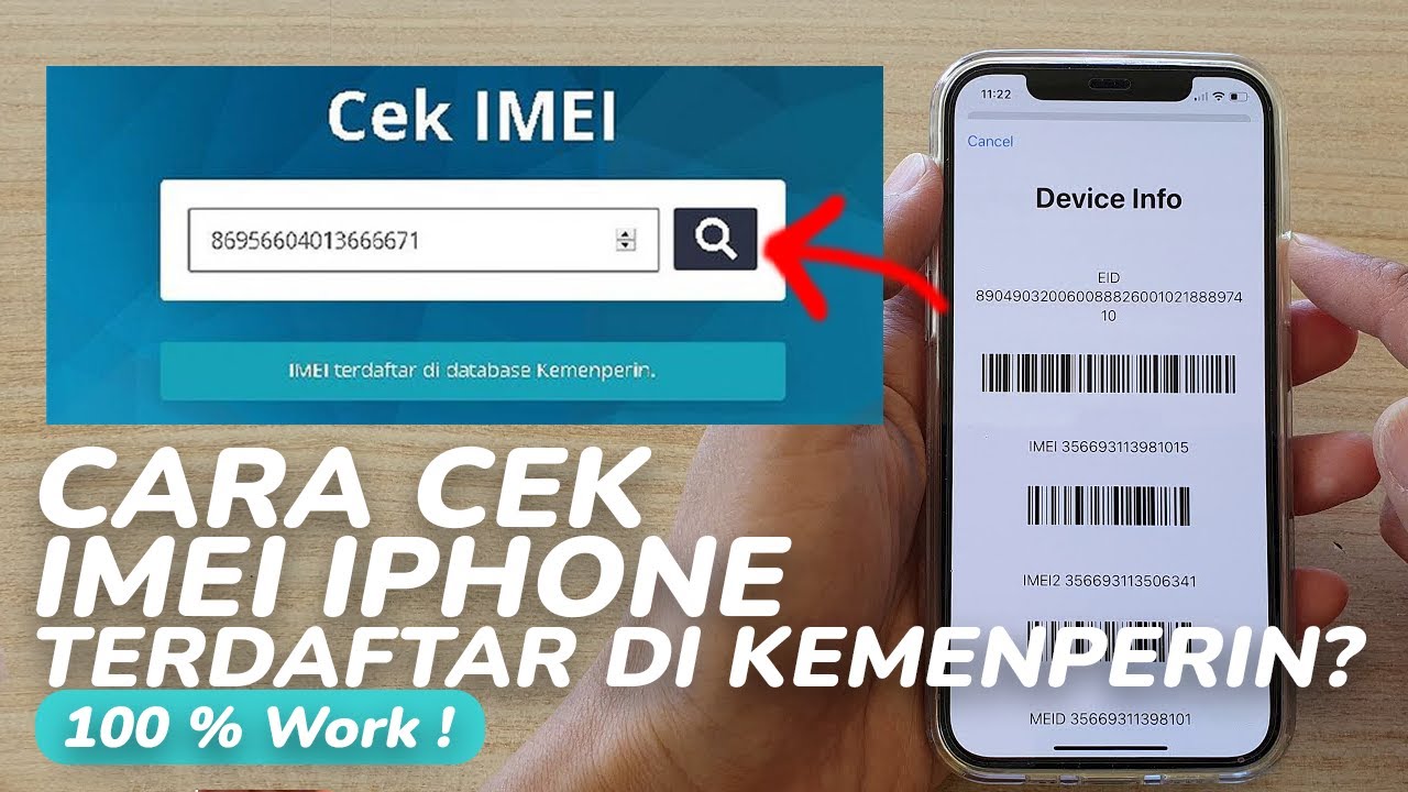 Cara Cek Mengetahui IMEI iPhone