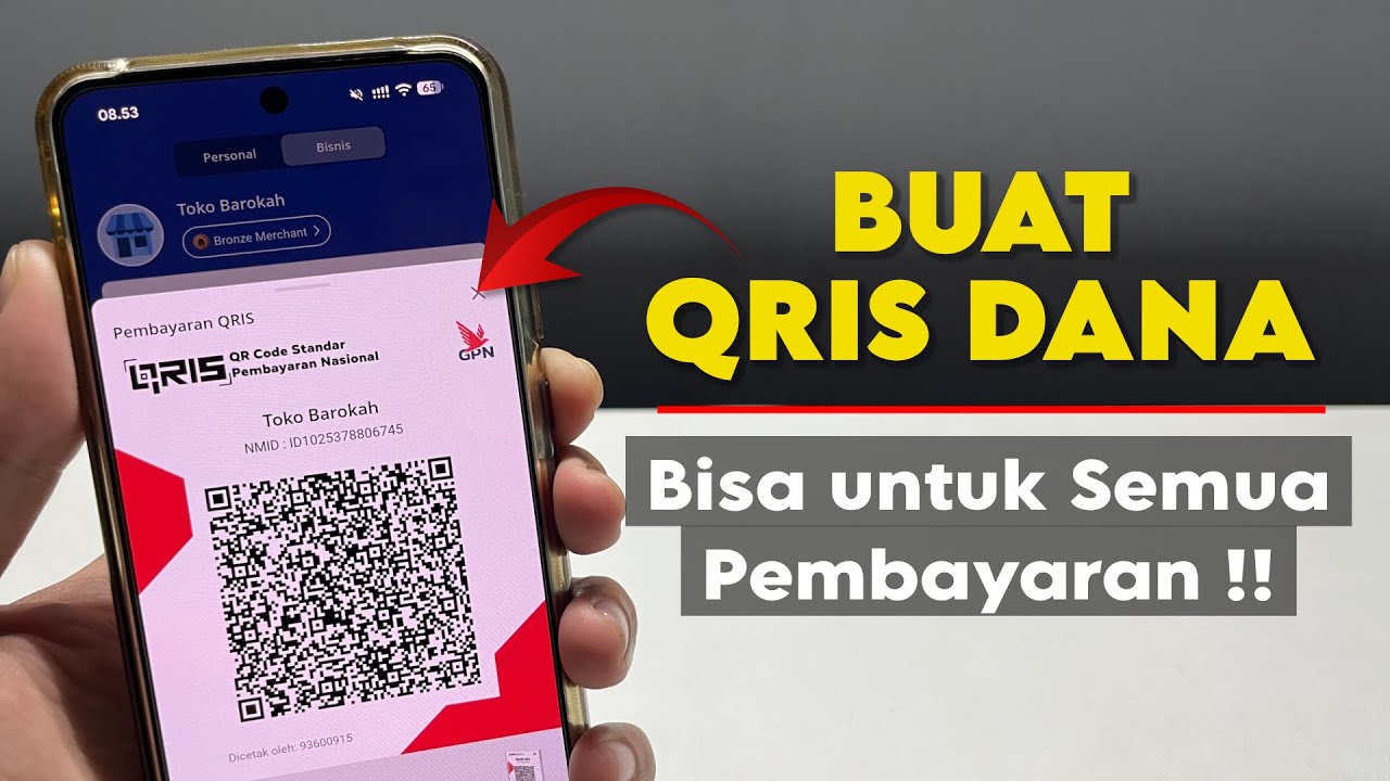 Cara Bikin QRIS DANA untuk Usaha: Praktis, Cepat, dan Anti Ribet