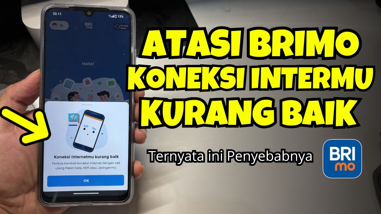 Cara Mengatasi BRImo Koneksi Internet Kurang Baik dengan Mudah