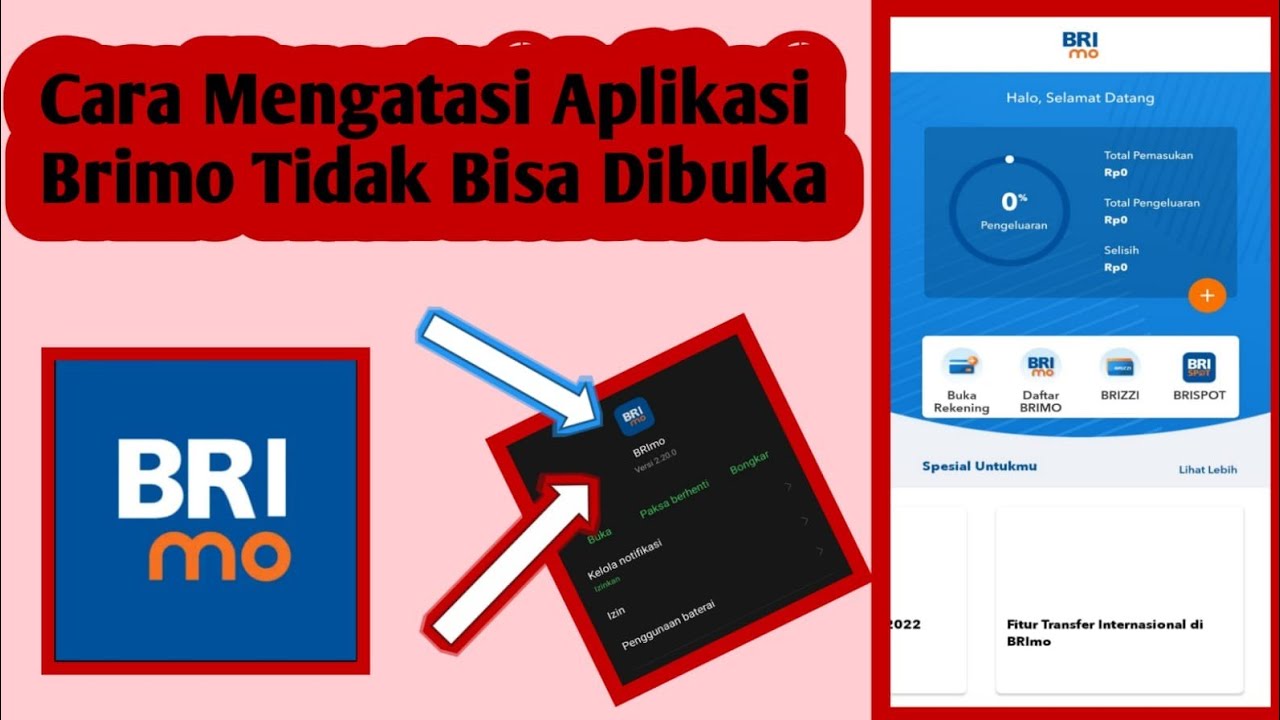Kenapa Aplikasi BRImo Tidak Bisa Dibuka? Ini Penyebab & Solusinya