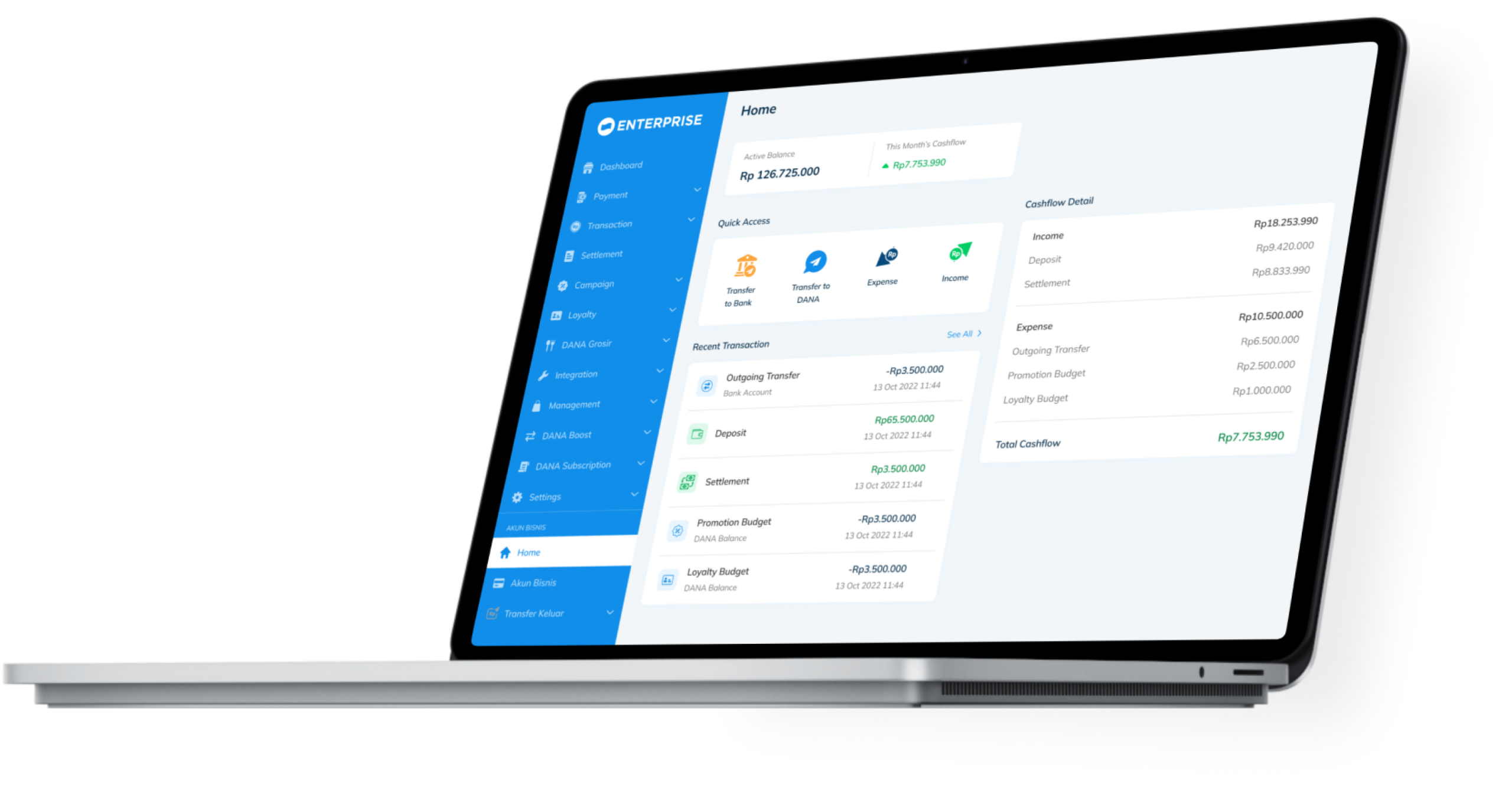 Login DANA Web Dashboard Tanpa Aplikasi Lewat HP